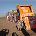 Our day at Cadillac ranch.